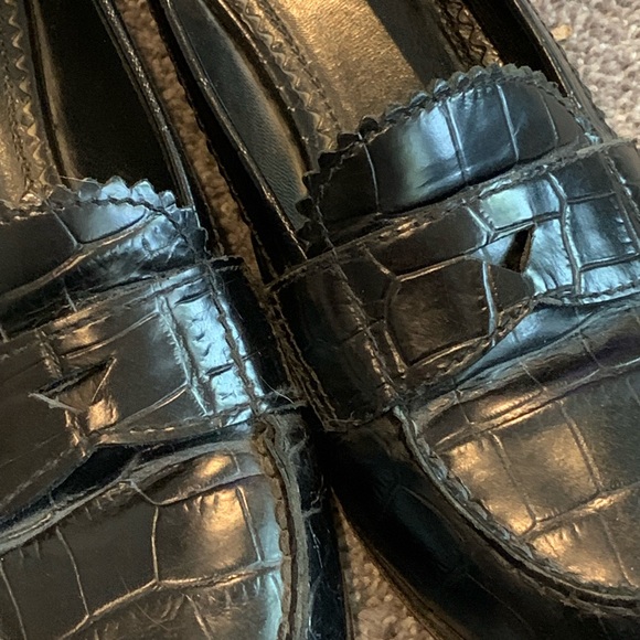 Prada Loafers Size 37 Crocodile - Picture 6 of 6